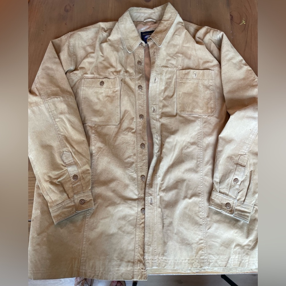 Men’s vintage leather jacket
